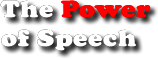 The Power of Speech